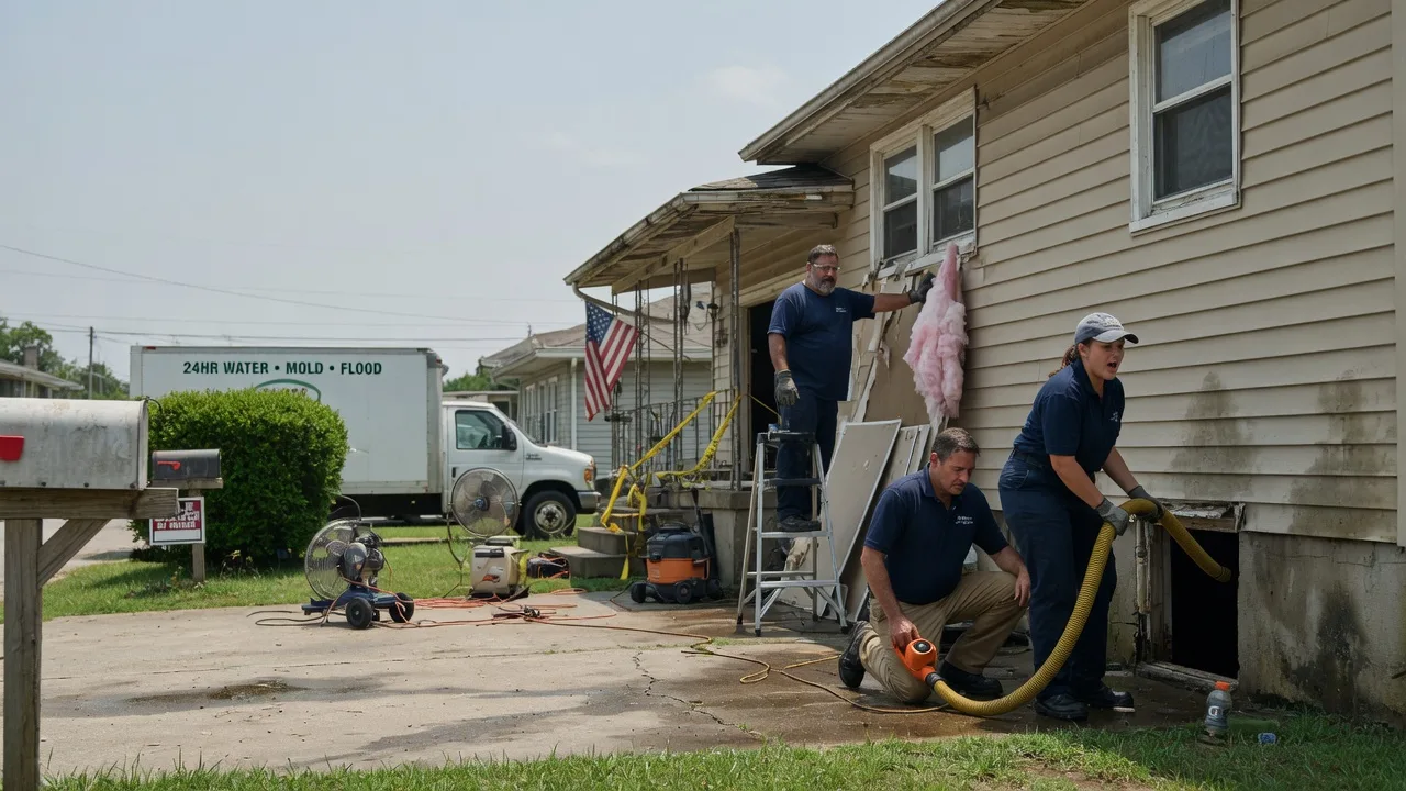 Water Damage Repair in Braman, OK near me
